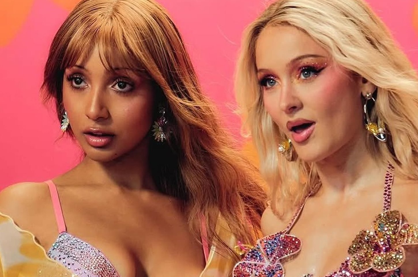 PinkPantheress e Zara Larsson estreiam no Hot 100 Brasil com 'Stateside'