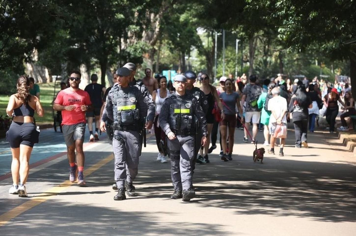 PM recaptura procurado da Justiça no Parque da Juventude durante Operação Impacto Parques