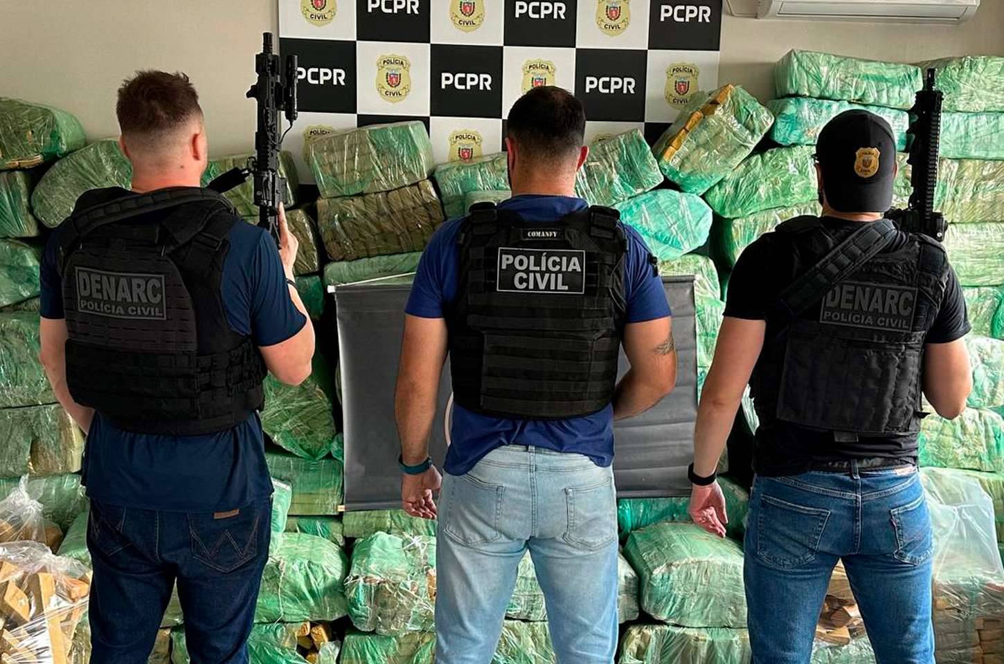 Polícia Civil apreende 2,3 toneladas de maconha em Palmas
