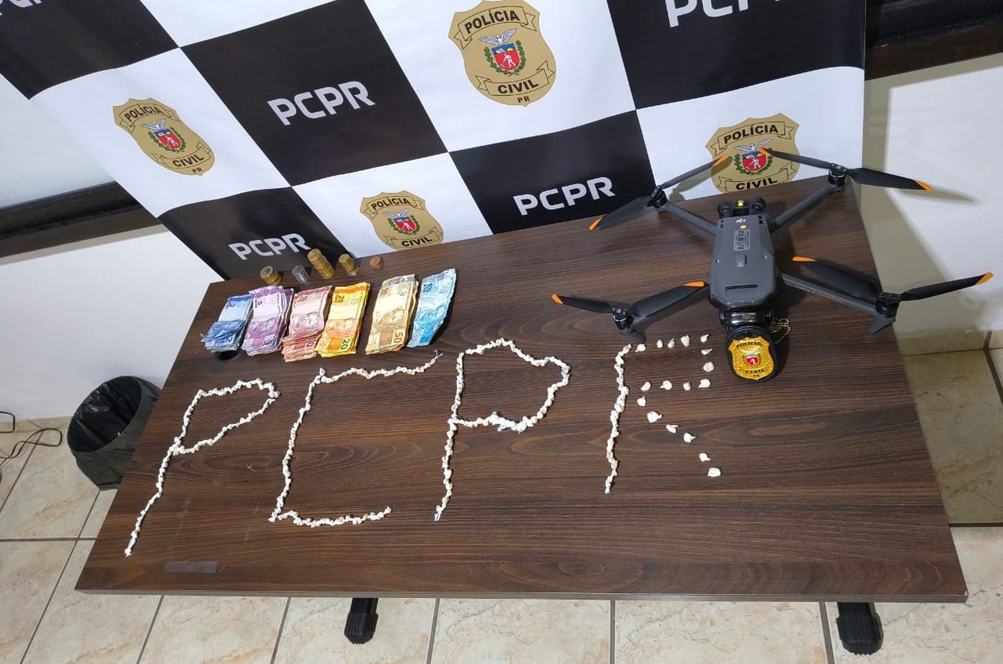 Polícia Civil prende traficante em Guaratuba com apoio de drone