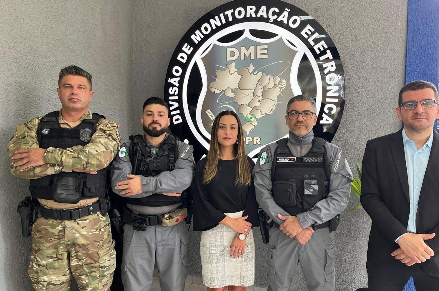 Polícia Penal do Paraná inaugura novo posto de monitoração eletrônica em Piraquara