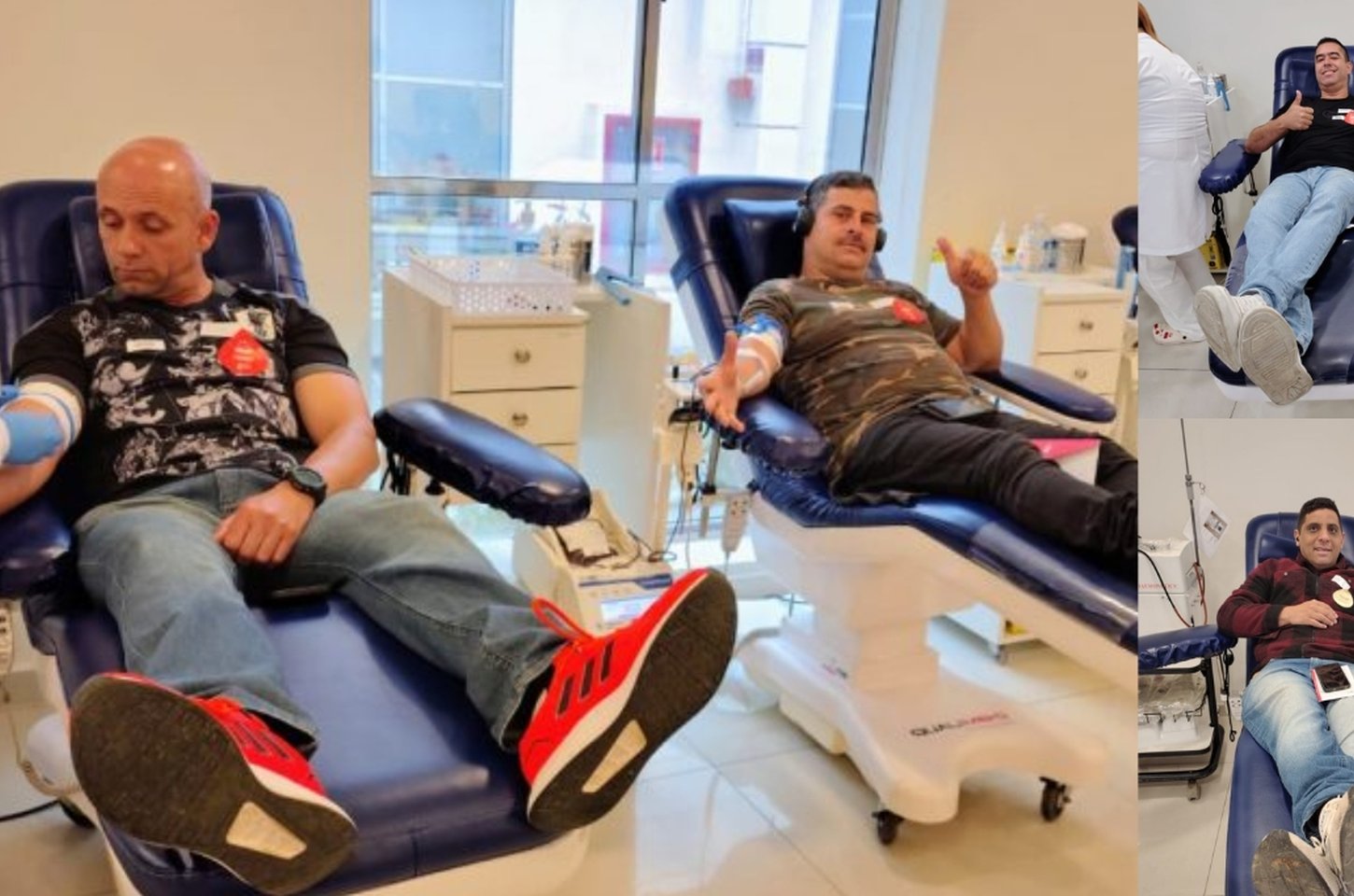 Policiais militares de Ibiúna doam sangue em mutirão solidário