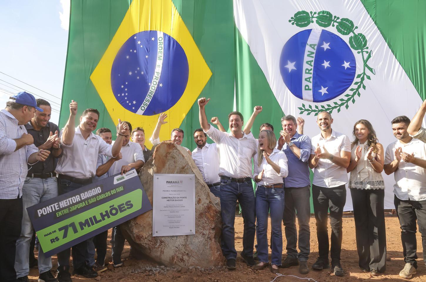 Ponte sobre o Rio Ivaí encerra espera de 40 anos no Paraná