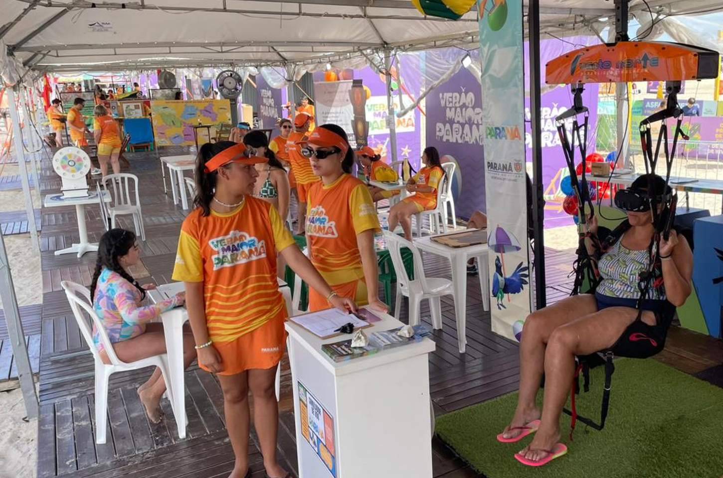 Posto de Caiobá se destaca no Verão Maior Paraná com atendimento fixo e itinerante