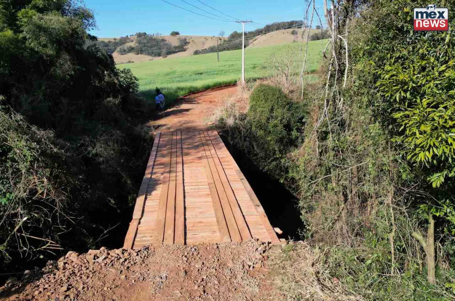 Prefeitura recupera 14 pontes na zona rural de Apucarana