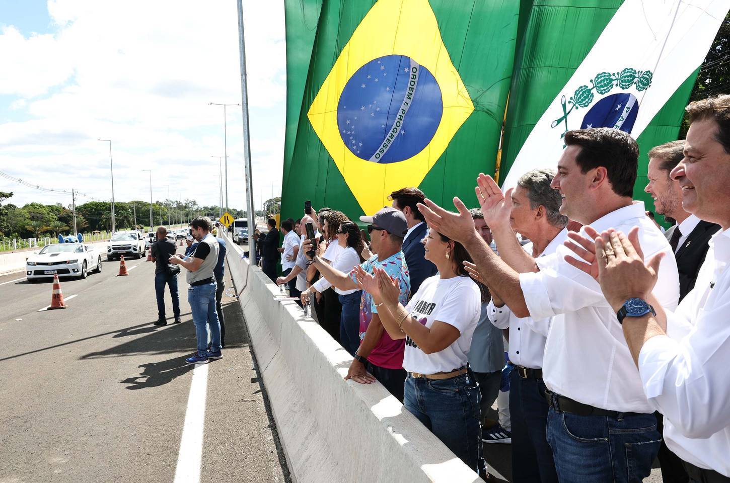 Primeira etapa da duplicação da Rodovia das Cataratas é entregue em Foz
