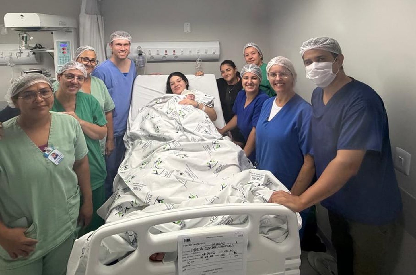 Primeiro choro na nova maternidade do Litoral paranaense