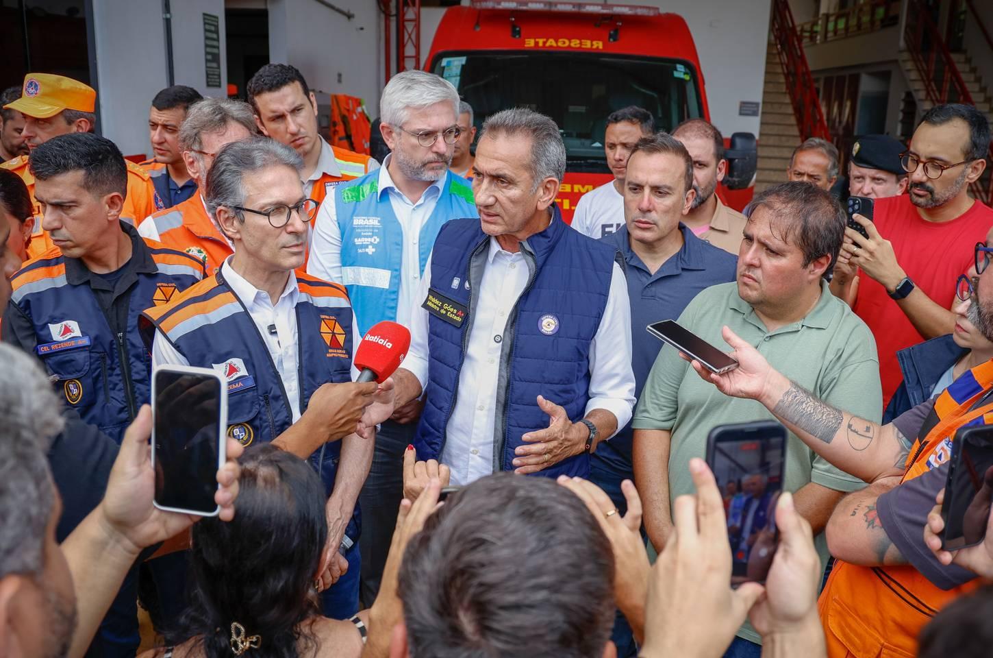 Prioridade em Minas é resgate e auxílio após enchentes, diz ministro