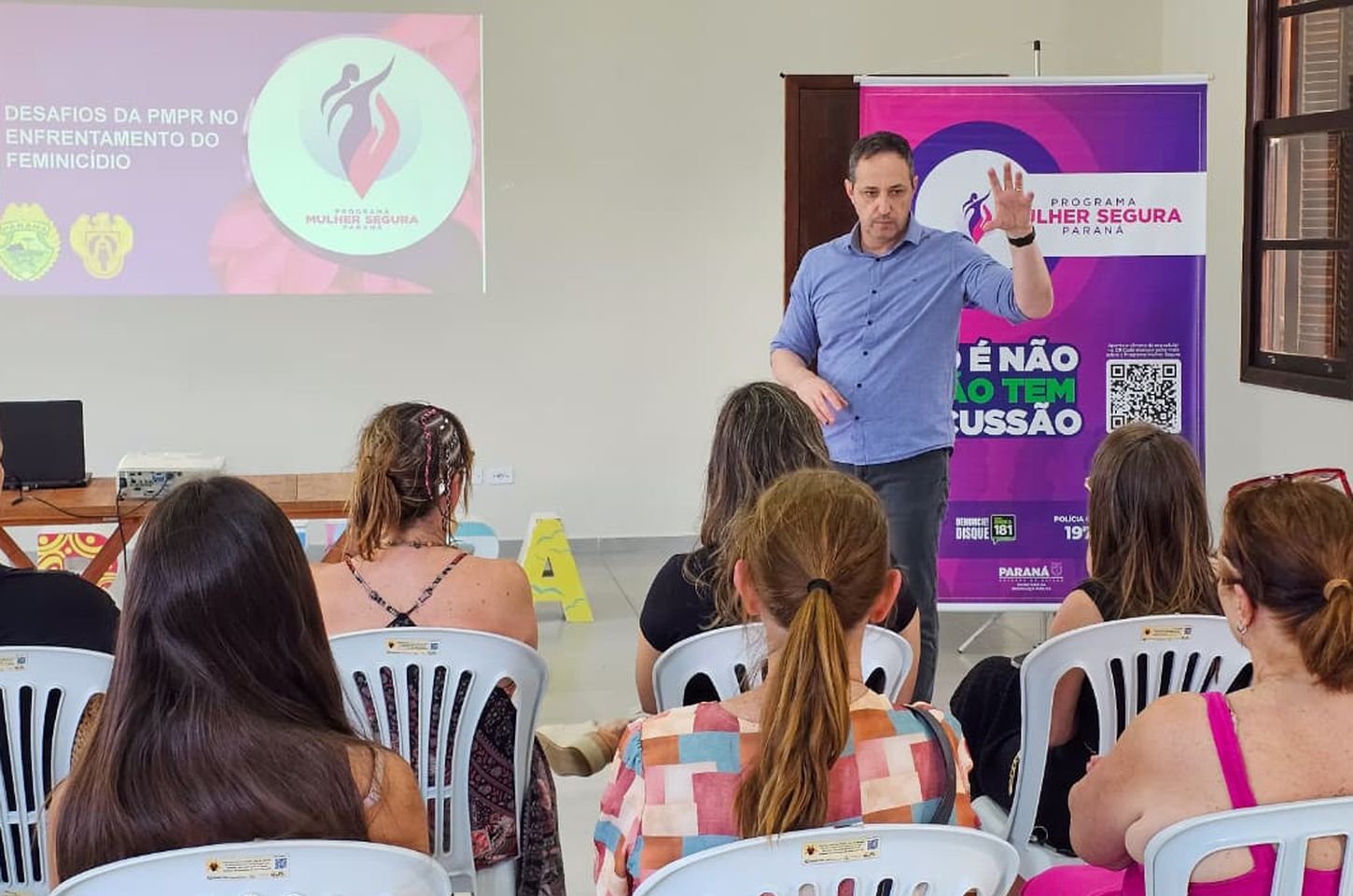 Programa Mulher Segura Paraná reforça combate ao feminicídio em Guaratuba