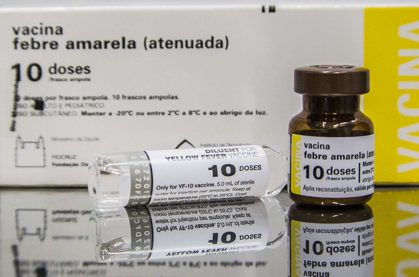 Quem tomou dose fracionada da vacina contra febre amarela em 2018 precisa de reforço