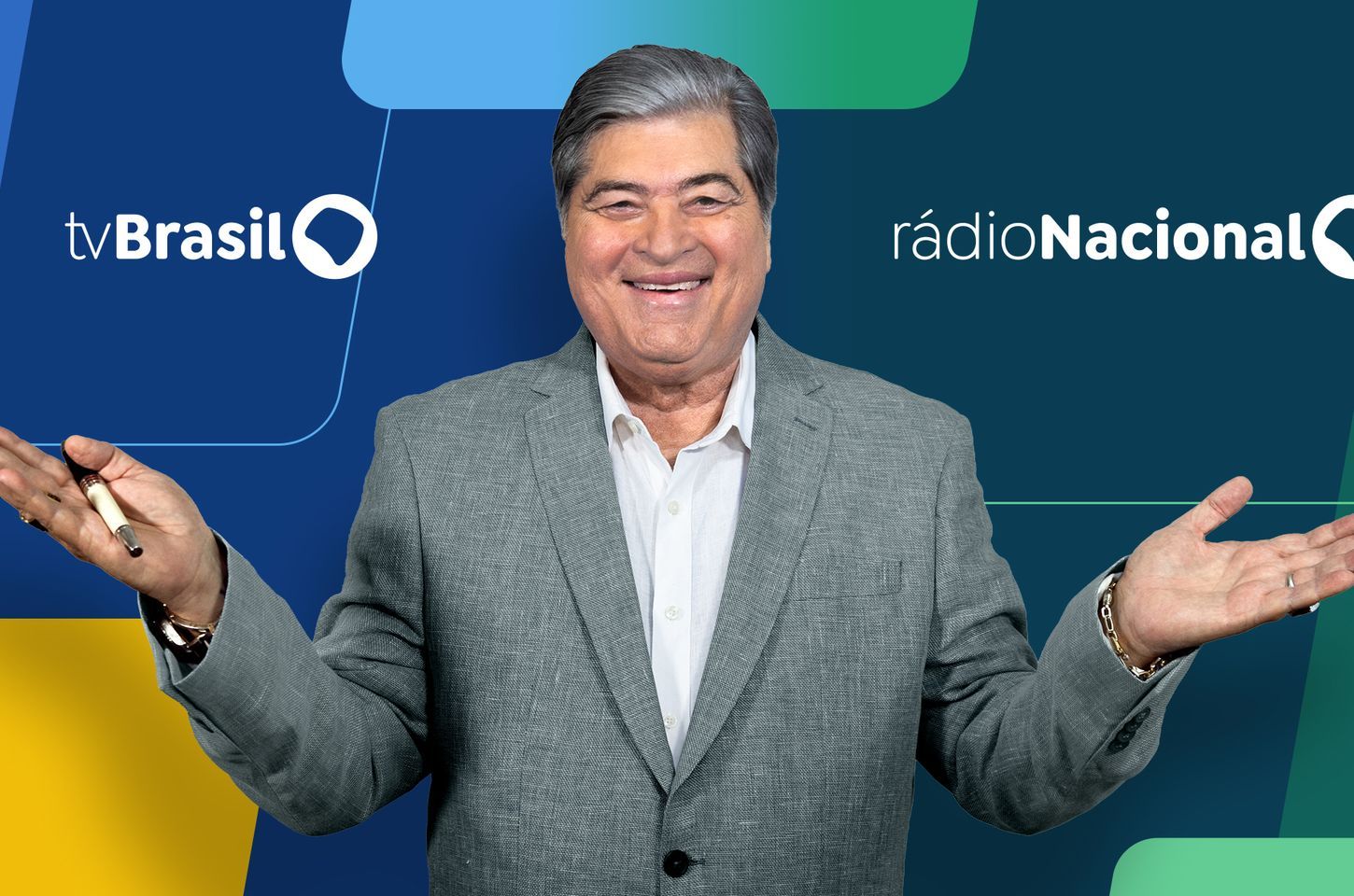 Rádio Nacional estreia programa 'Alô Alô Brasil' com Datena