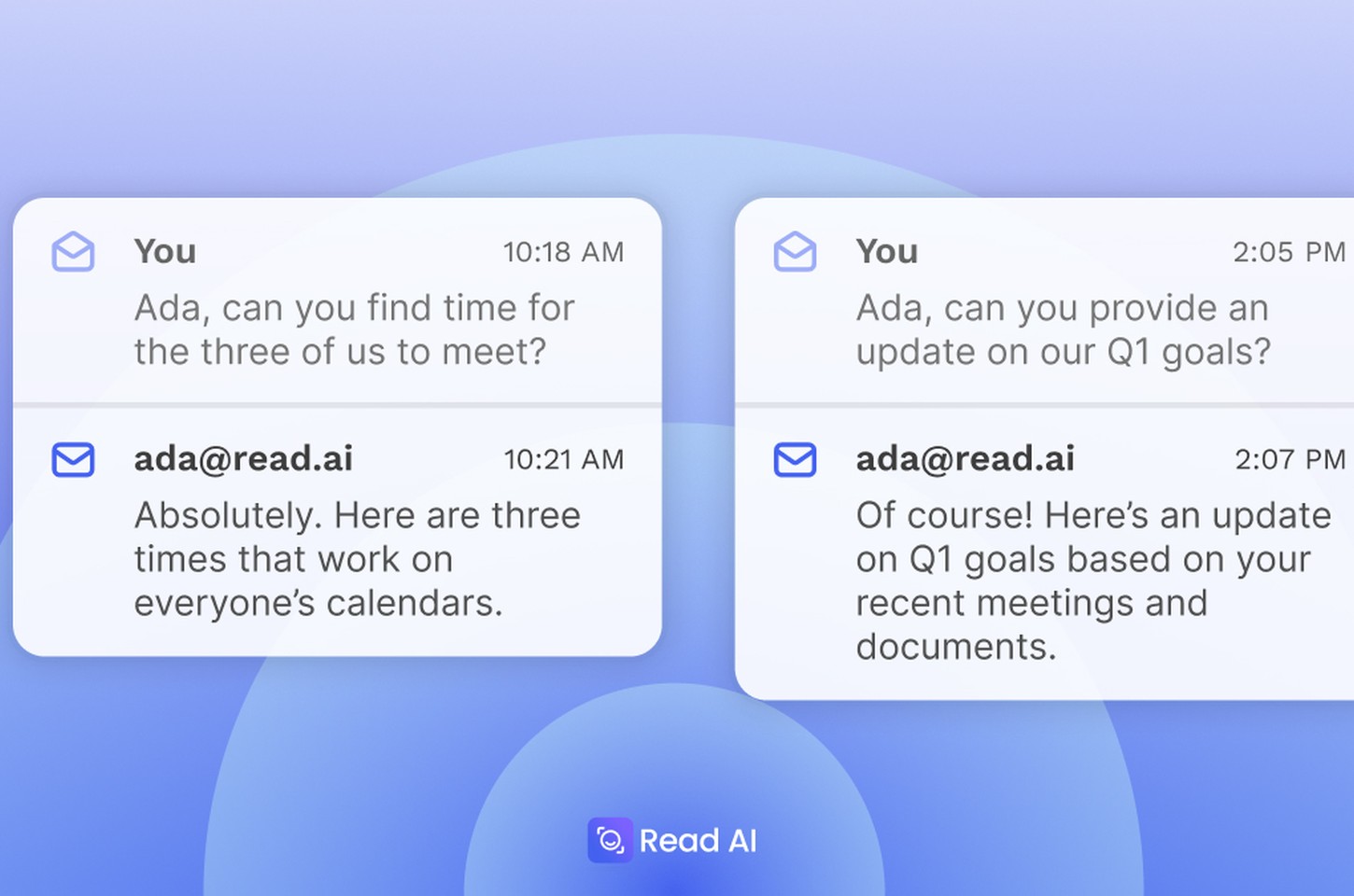 Read AI lança Ada, assistente de email que age como seu 'gêmeo digital'