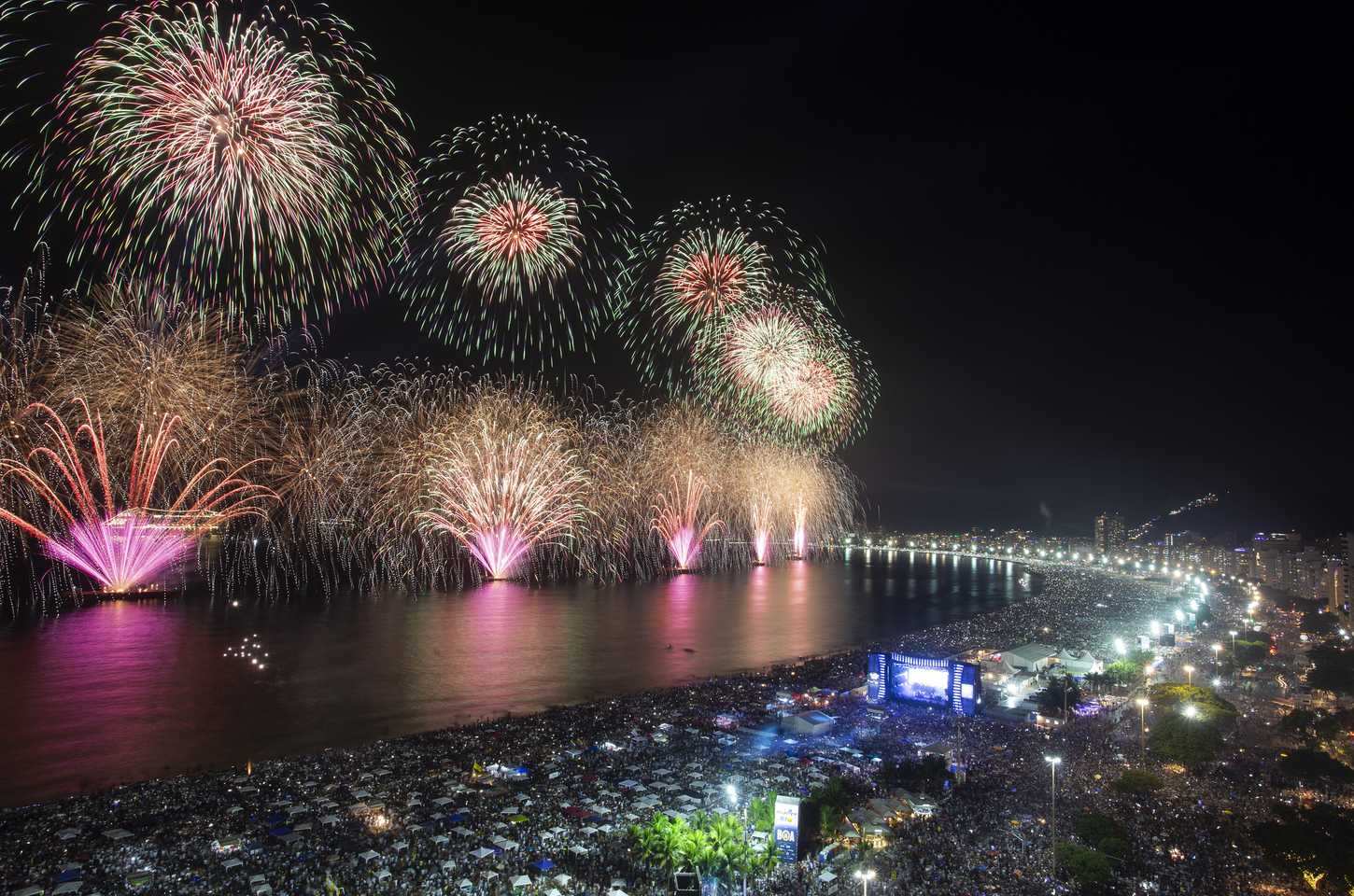 Réveillon do Rio pode ter chuva no ano novo de 2026