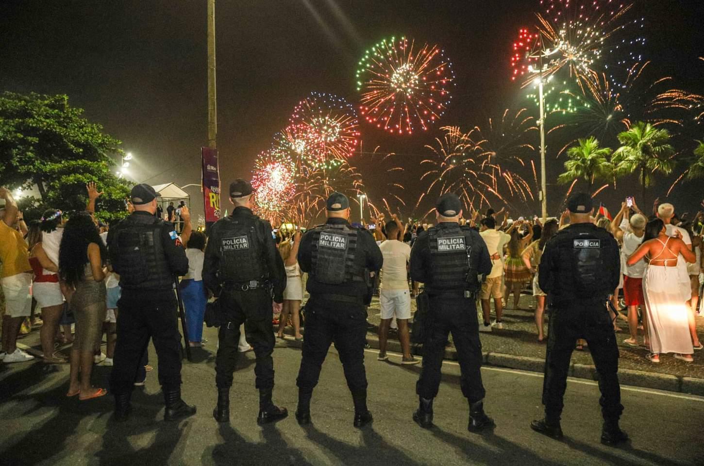 Réveillon do Rio terá megaoperação com 28,7 mil agentes e tecnologia de ponta