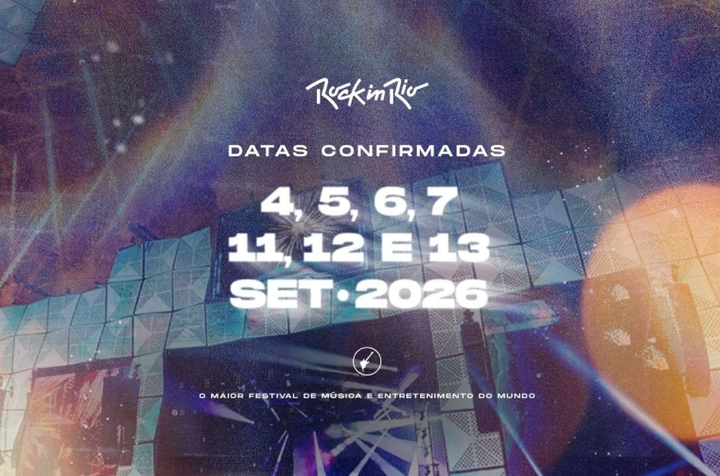 Rock in Rio Card: pré-venda para membros do clube começa em 4 de dezembro