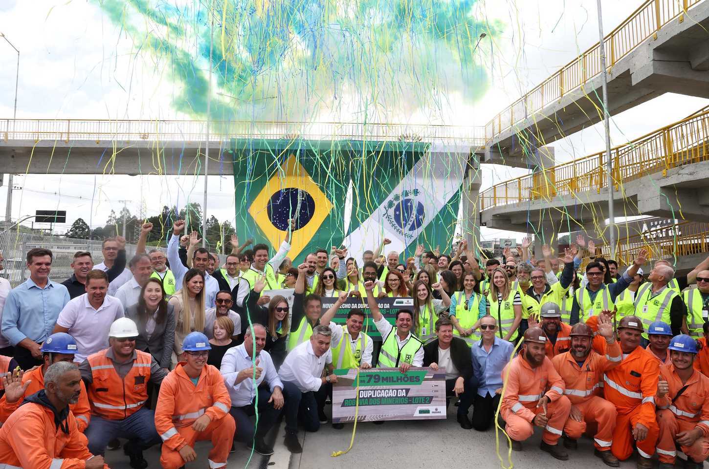 Rodovia dos Minérios ganha novo trecho duplicado em Almirante Tamandaré