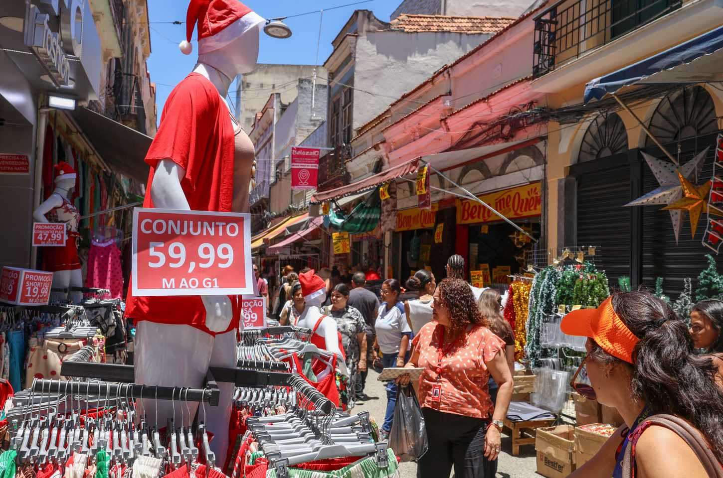 Saara vive correria de última hora para compras de Natal no Rio