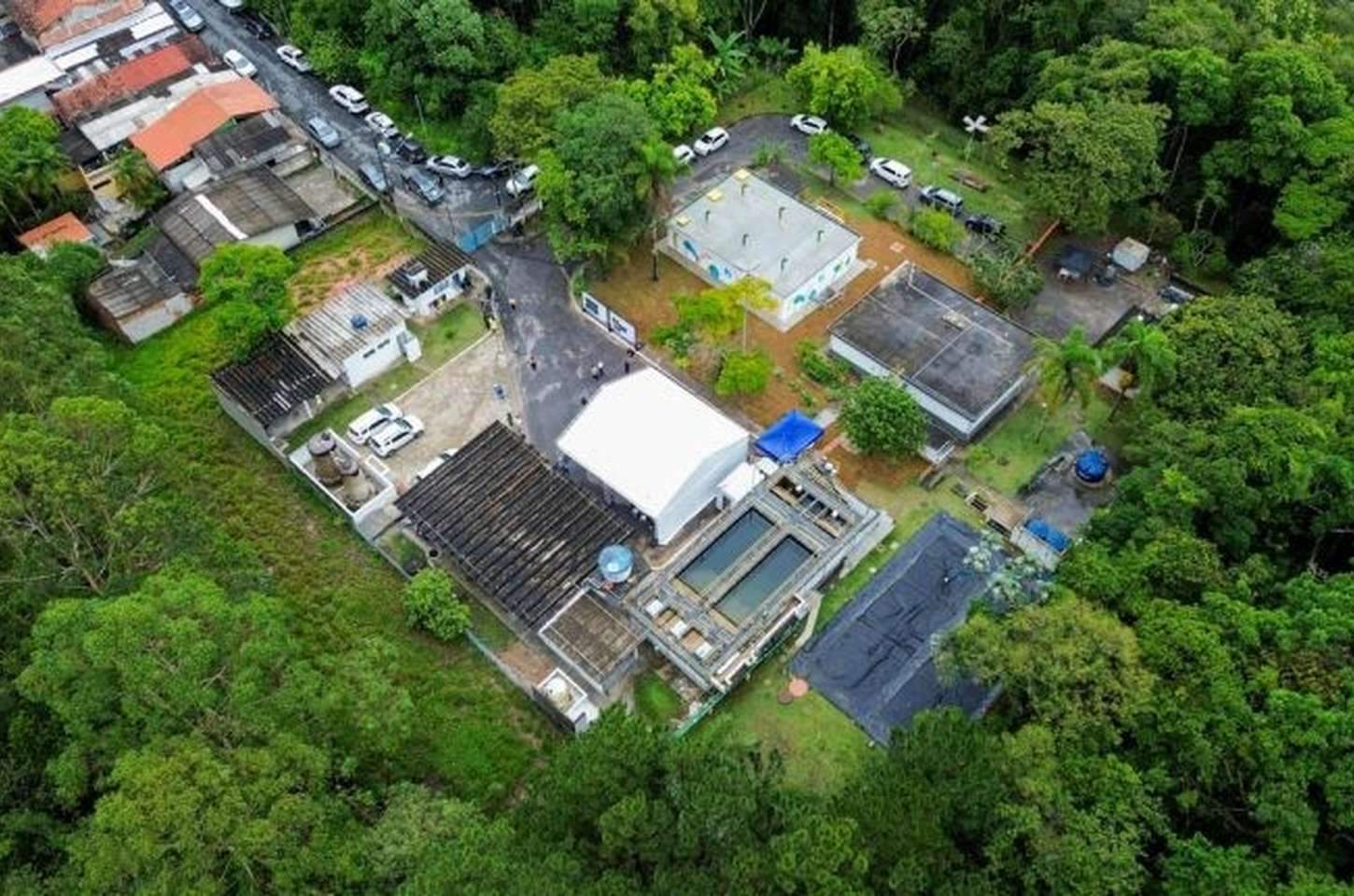 Sabesp inaugura novo reservatório em Salesópolis com quatro meses de antecedência