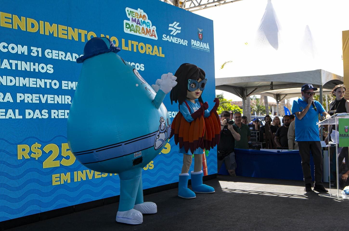 Sanepar apresenta força de trabalho e equipamentos para o verão no litoral