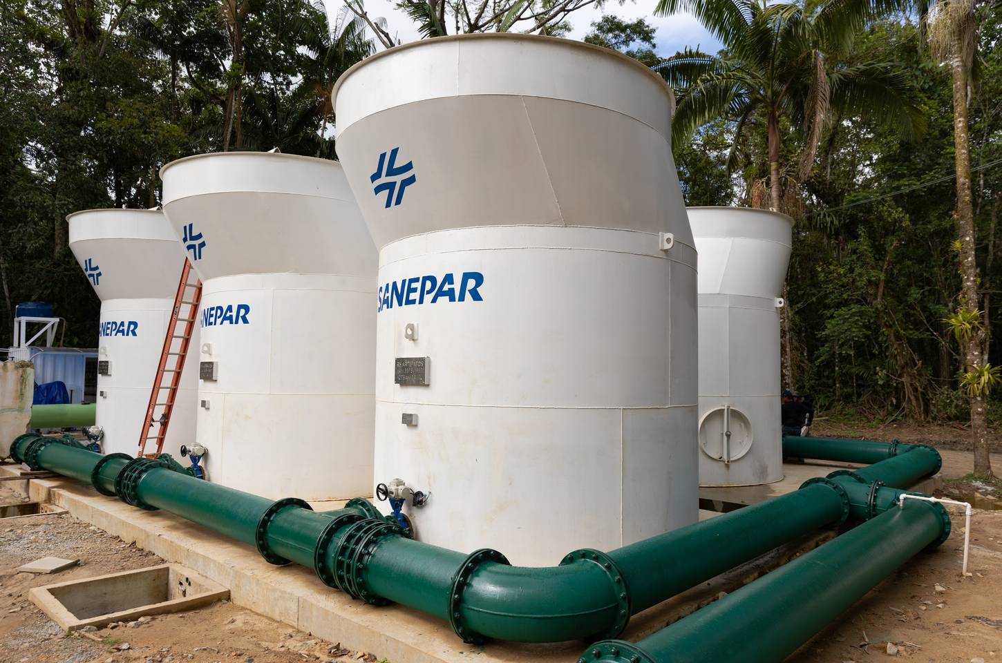 Sanepar bate recorde de produção de água no litoral paranaense