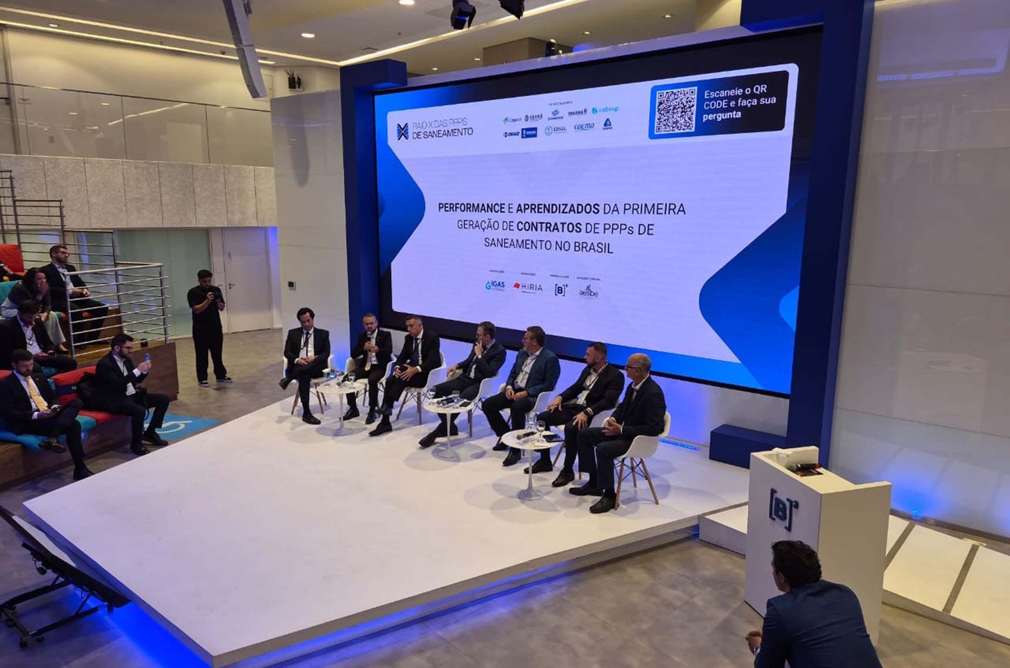 Sanepar busca expansão nacional e internacional em eventos de infraestrutura