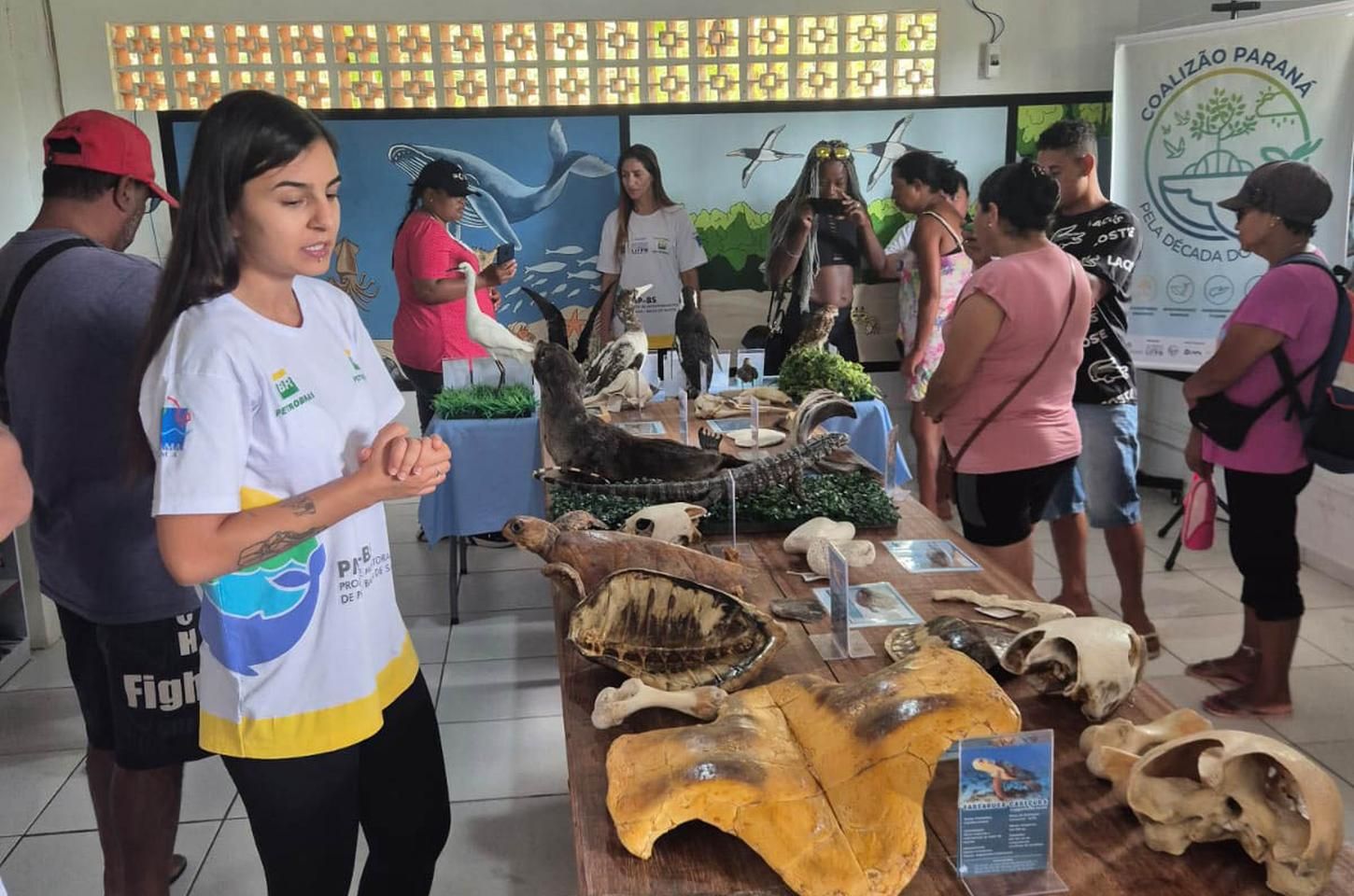 Sanepar capacita trabalhadores para limpeza de praias com foco na fauna marinha