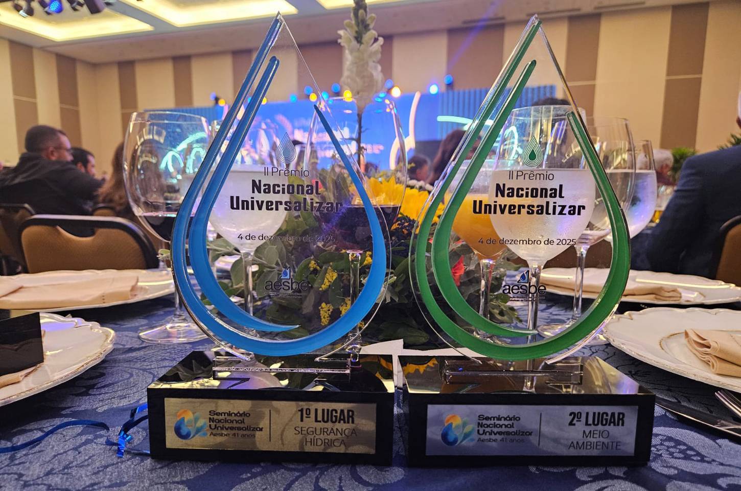 Sanepar conquista prêmio nacional de saneamento pelo segundo ano seguido