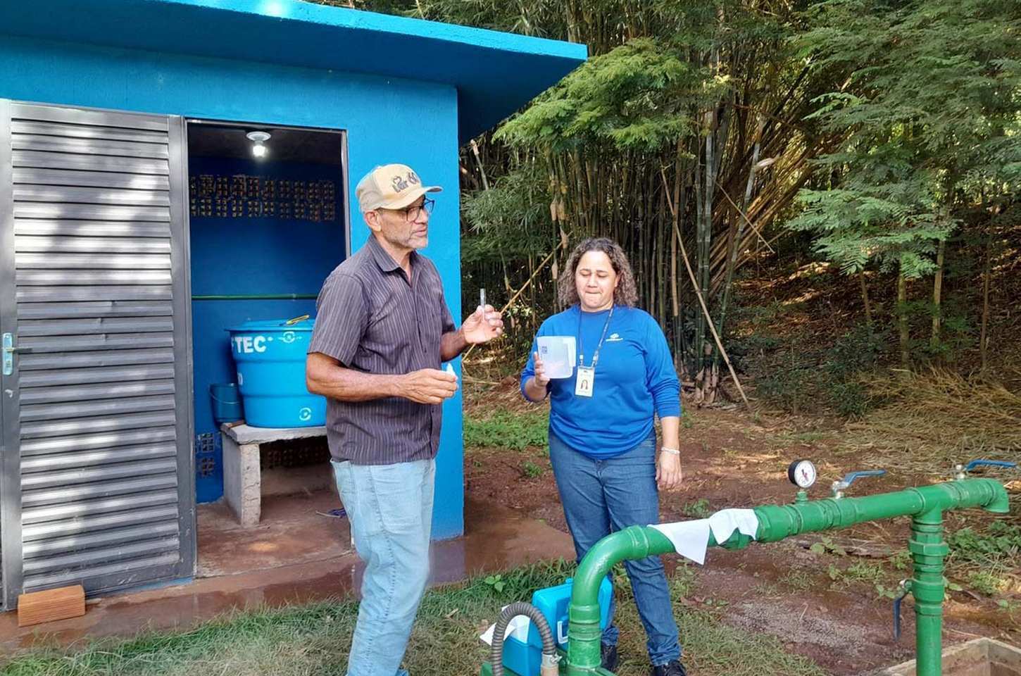 Sanepar leva água tratada a 17 comunidades rurais no Sudoeste do Paraná