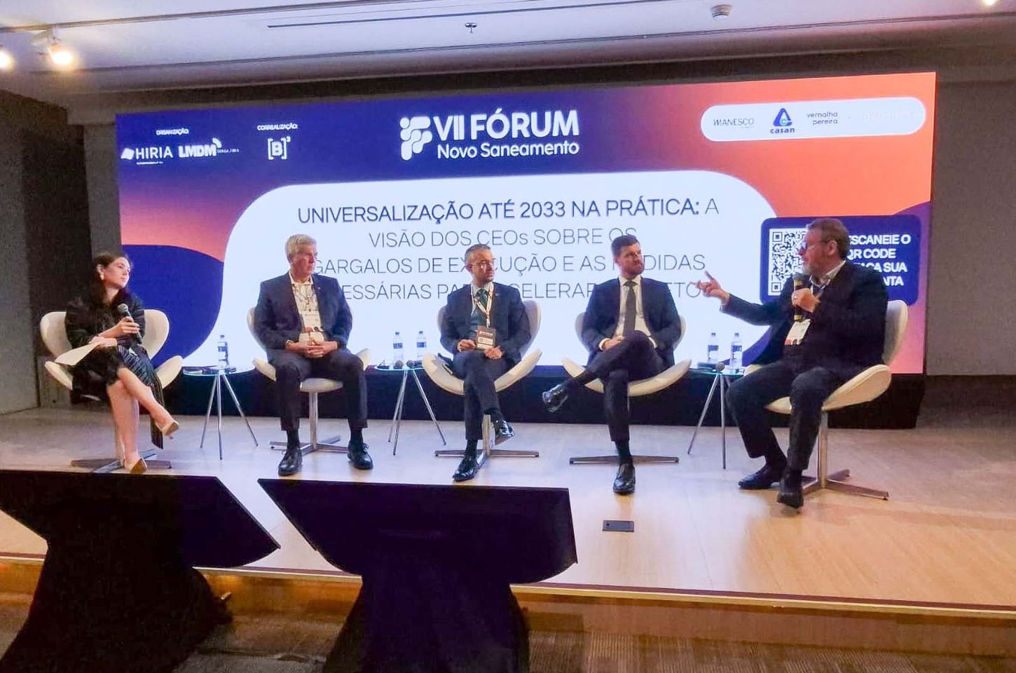 Sanepar quer universalizar água e esgoto no Paraná até 2029, quatro anos antes do prazo