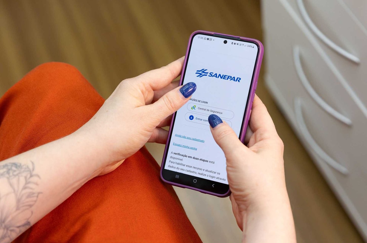 Sanepar usa SMS para alertar clientes sobre falta de água no Paraná