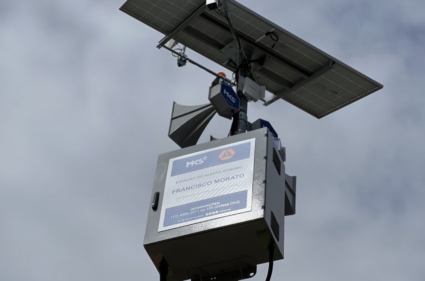 São Paulo amplia sistema de alerta com nove novas sirenes em áreas de risco