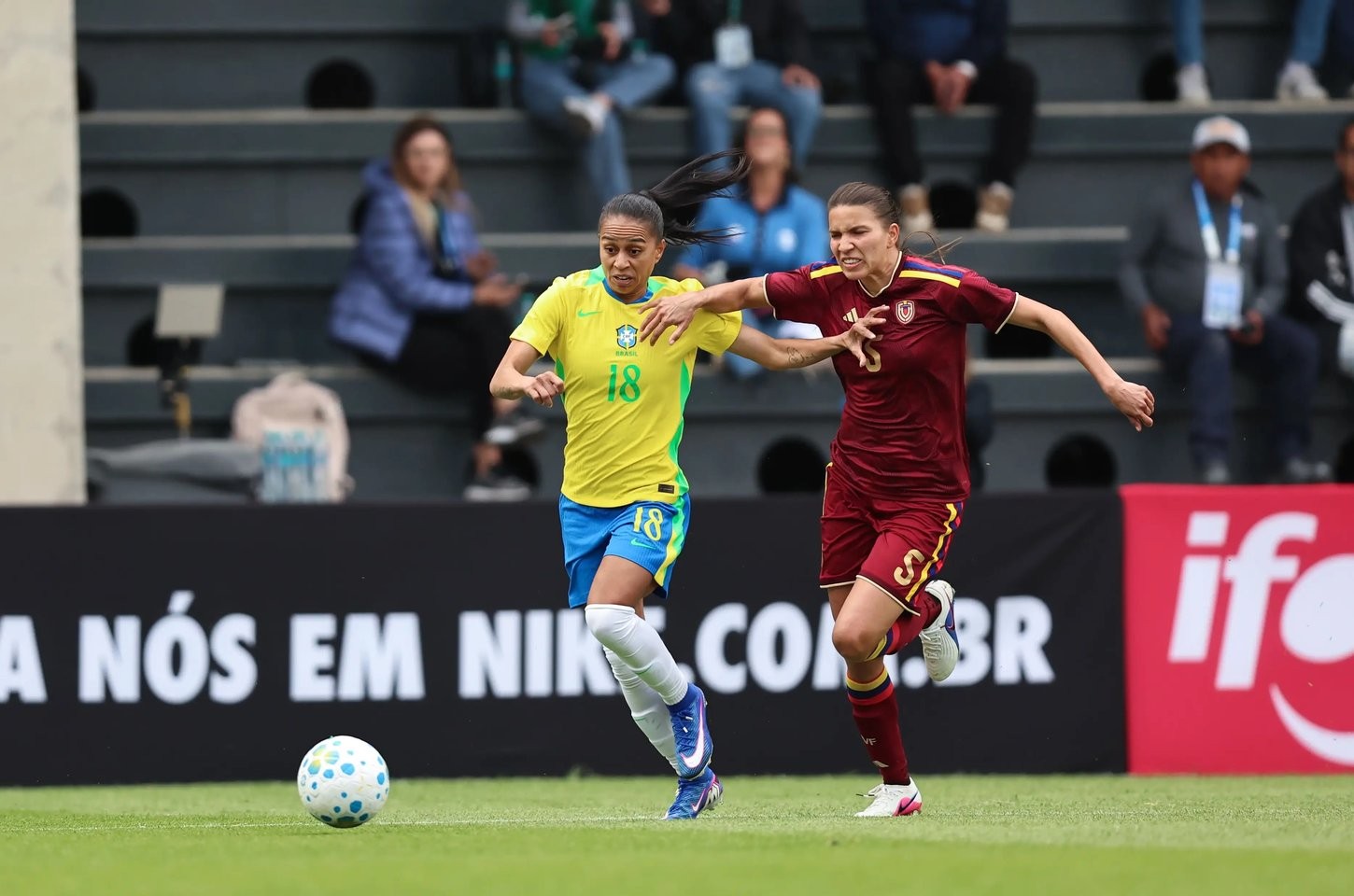 Seleção feminina é derrotada pela Venezuela em amistoso no México