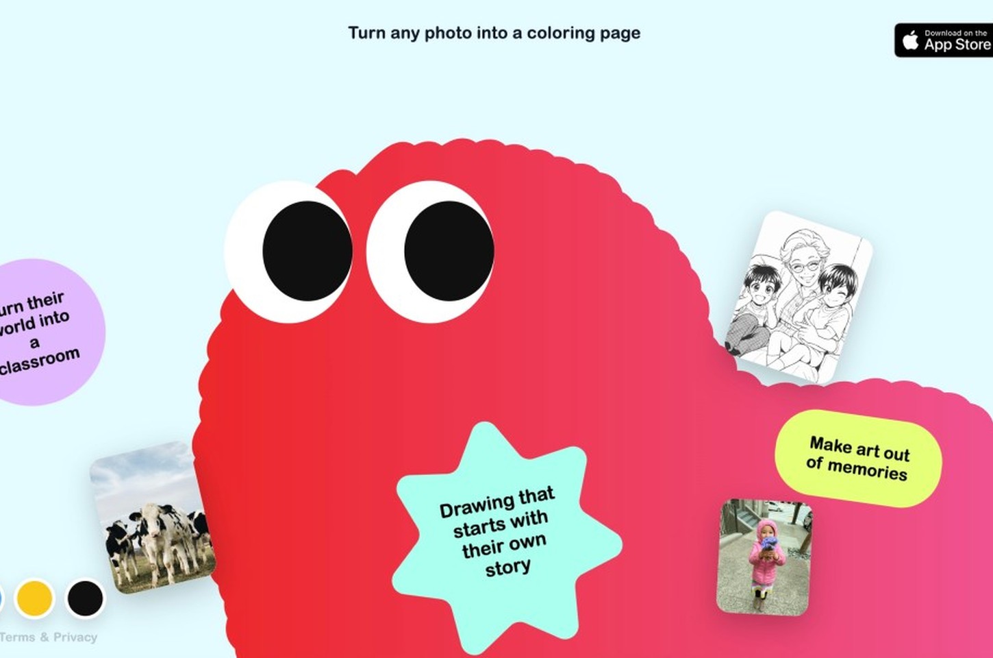 Splat: IA transforma fotos em páginas de livro para colorir