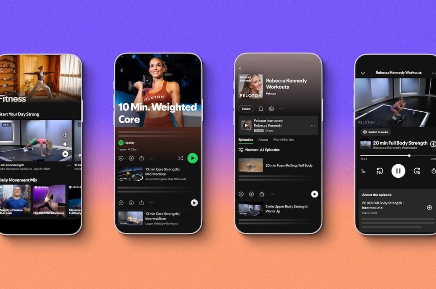Spotify lança hub de fitness com aulas e parceria com Peloton