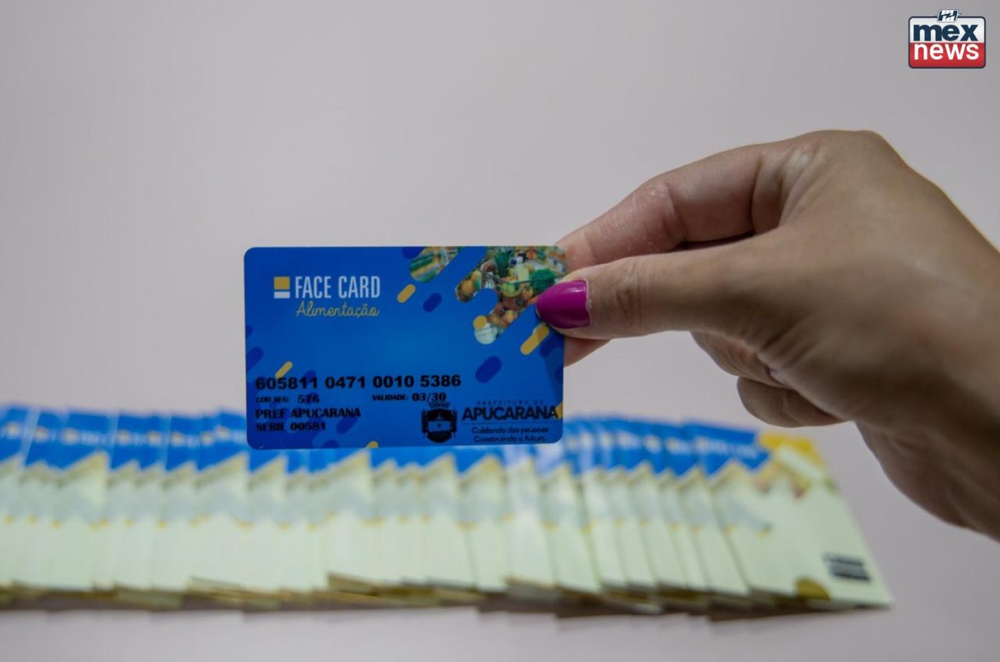 Suspensa emissão de novos cartões alimentação em Apucarana temporariamente