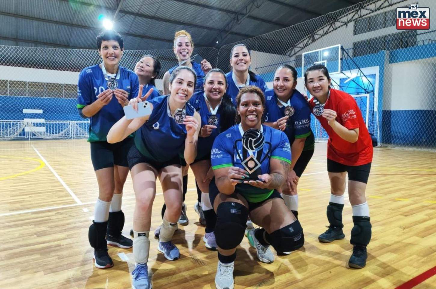 Time master feminino de Ibiúna é vice no Torneio Vênus