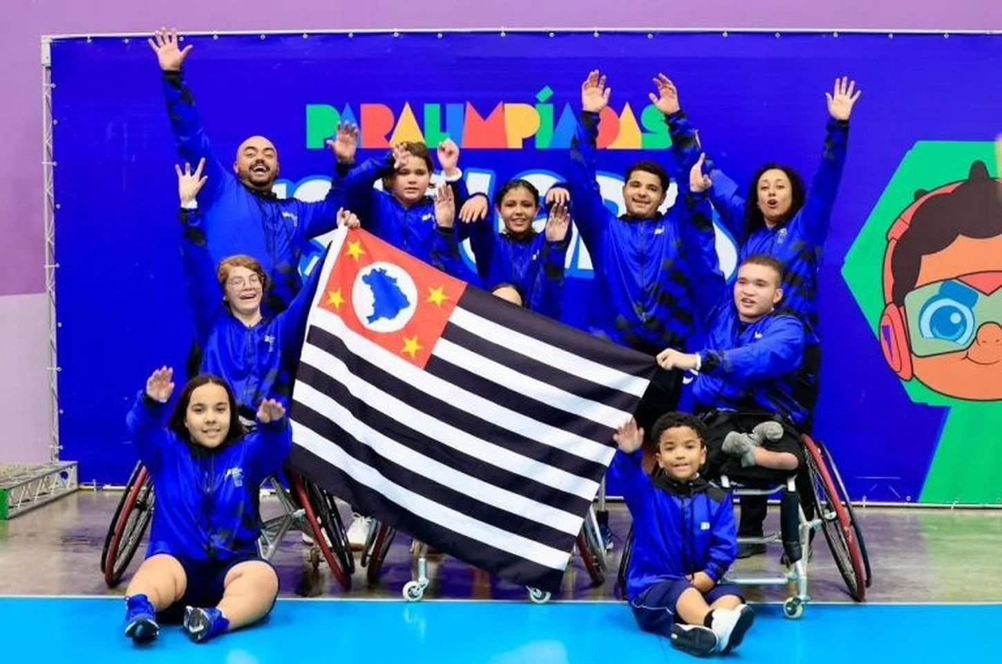 Time SP é campeão das Paralimpíadas Escolares pela 13ª vez