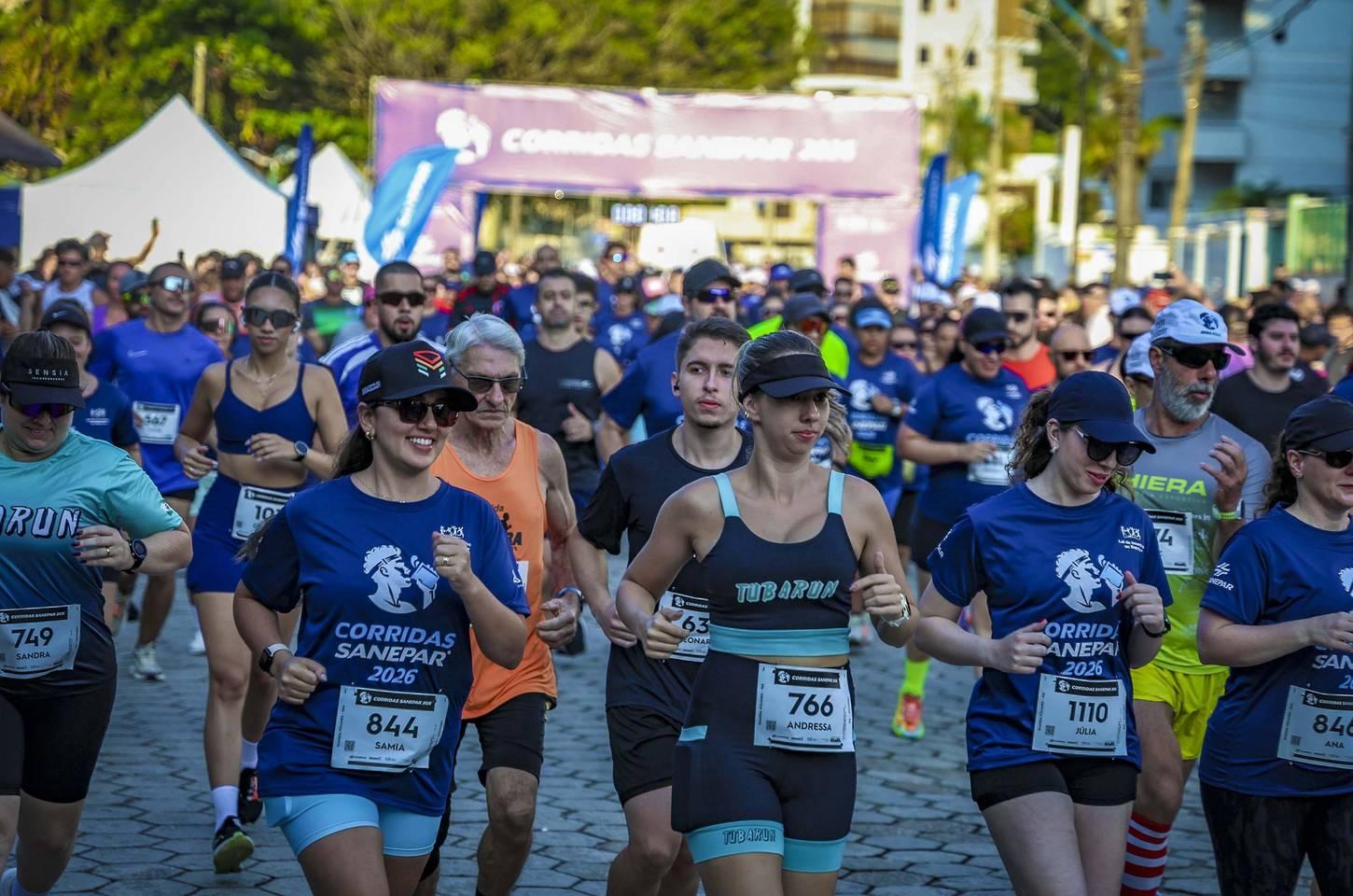 Toledo sedia etapa da 5ª edição das Corridas Sanepar neste domingo
