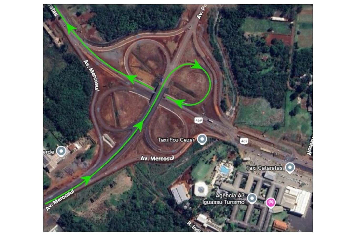 Trânsito em Foz do Iguaçu tem novos desvios a partir desta quinta