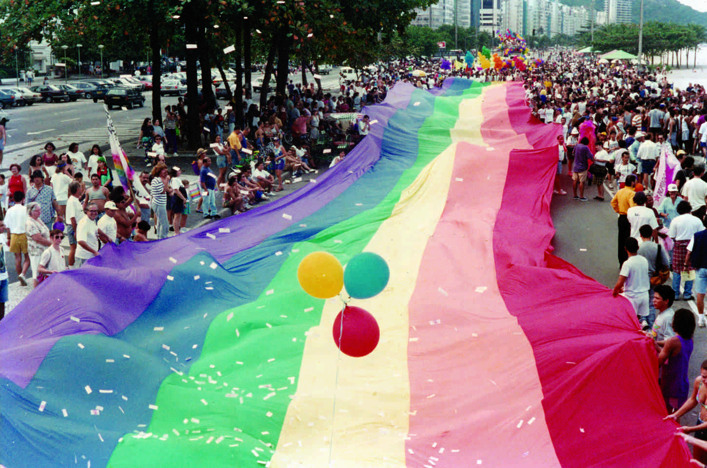Trinta anos da primeira parada LGBTI+ do Brasil no Rio de Janeiro