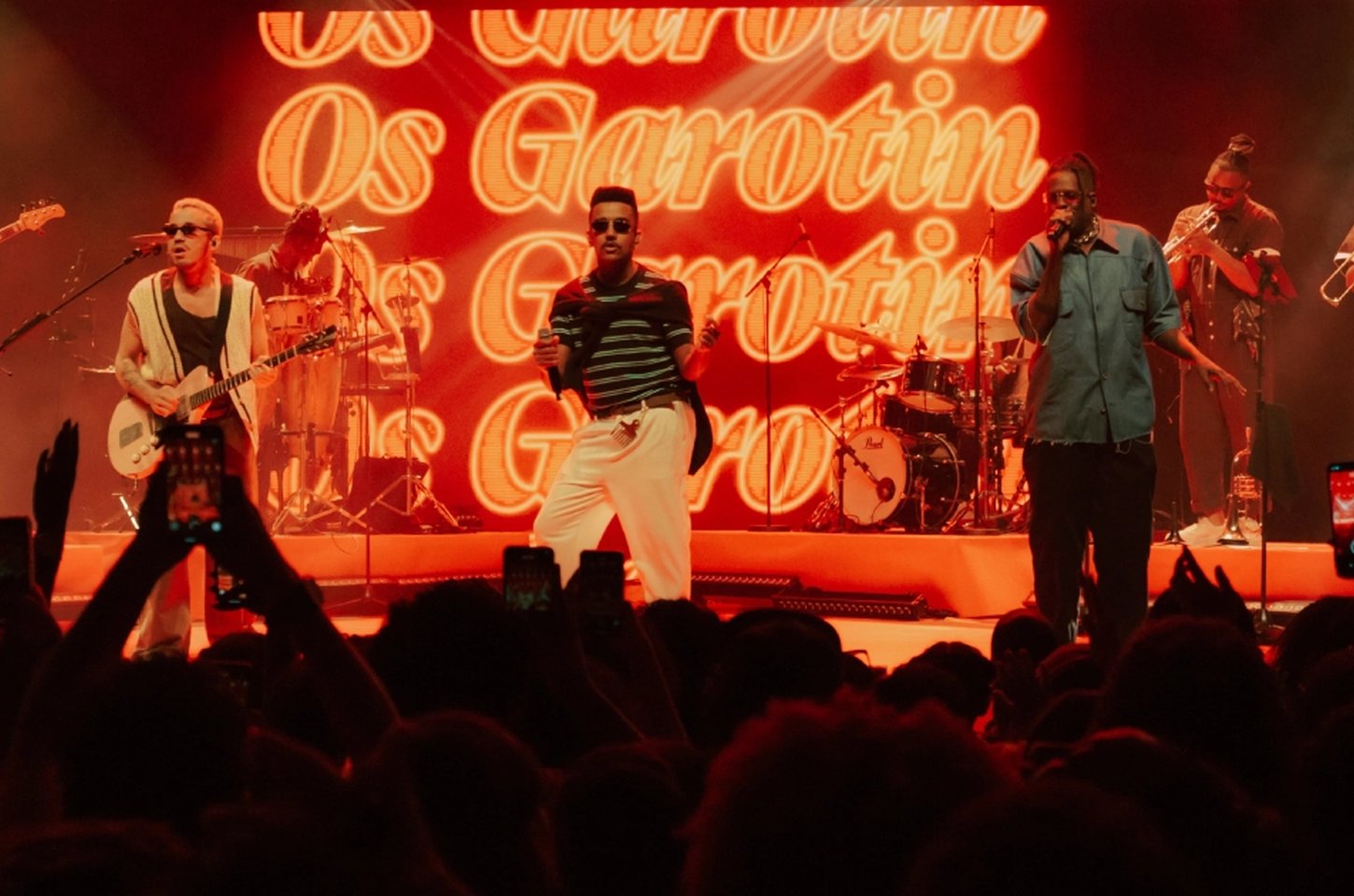 Trio Os Garotin faz primeiro show internacional no Chile