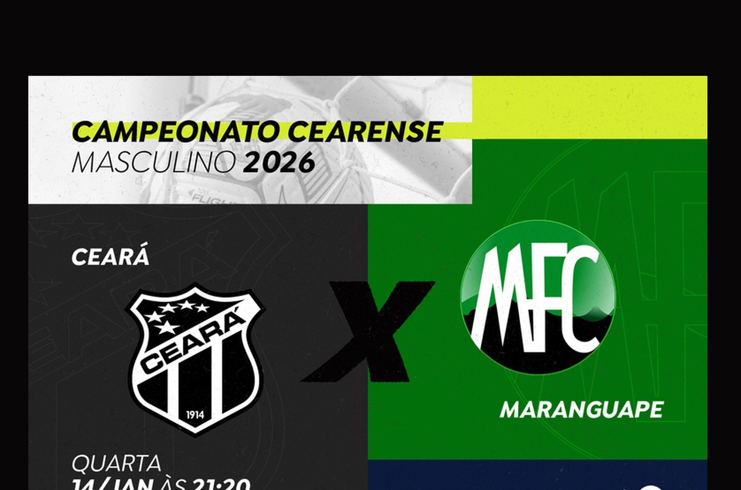 TV Brasil estreia transmissão do Campeonato Cearense 2026