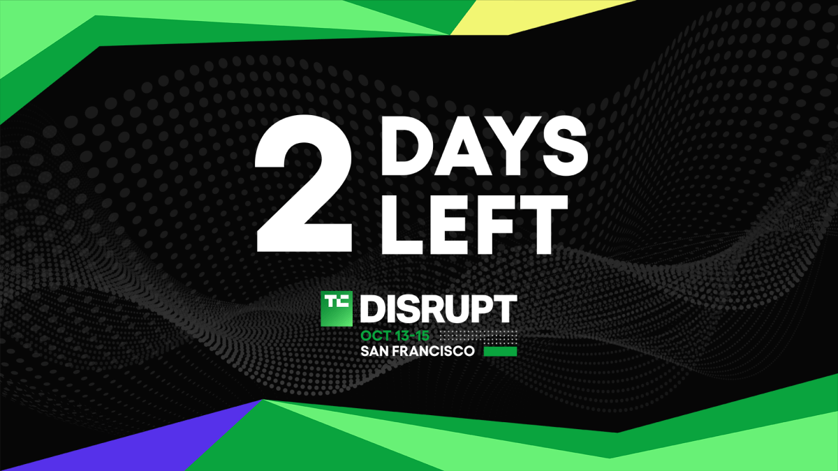 Última chance: Desconto no TechCrunch Disrupt 2026 acaba amanhã