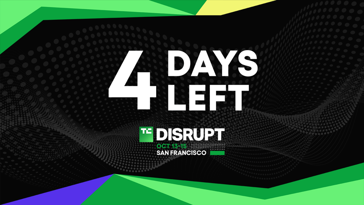 Últimos dias para economizar na TechCrunch Disrupt 2026