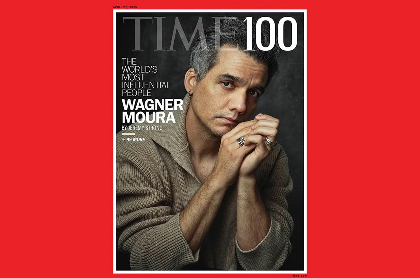 Wagner Moura é eleito uma das pessoas mais influentes do mundo pela Time