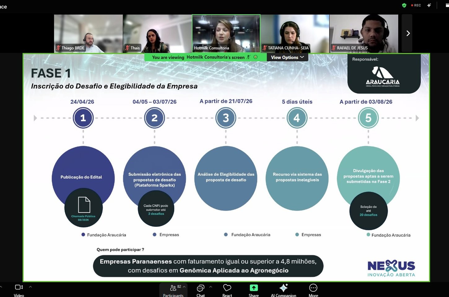 Webinar orienta interessados sobre edital de genômica para o agronegócio