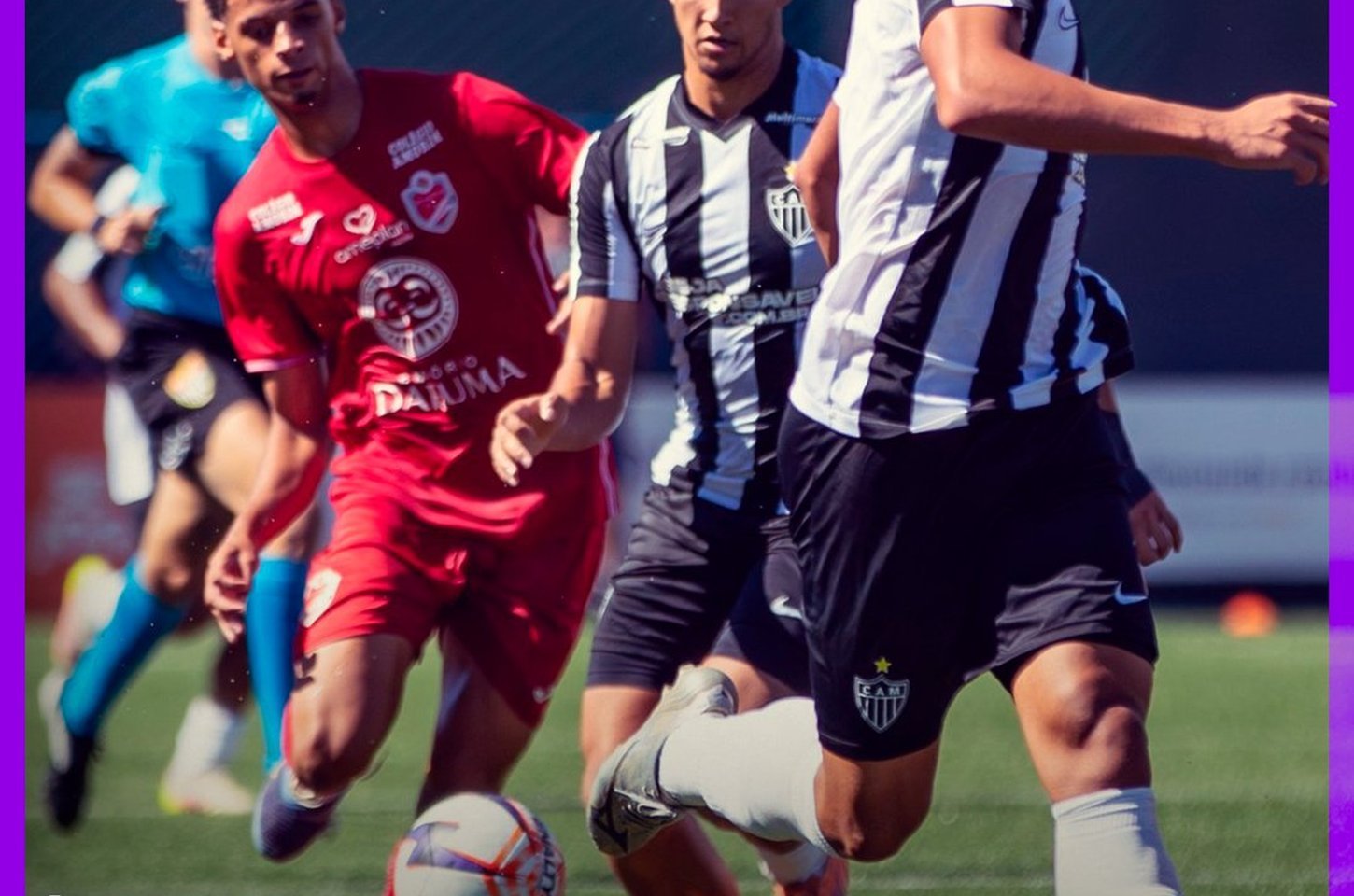 Zebra ronda a Copinha: Ibrachina elimina o Atlético-MG na segunda fase