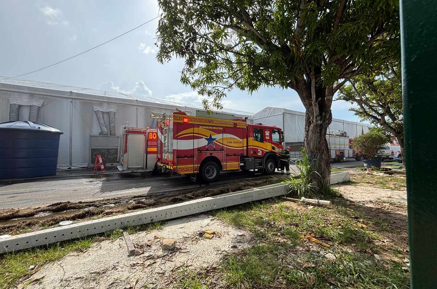 Zona Azul da COP30 é reaberta após incêndio em Belém